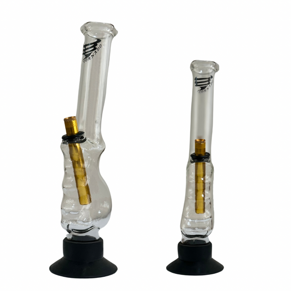 Large Tornado Gripper Glass Waterpipe – 31cm - Sydney Vape Supply