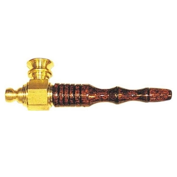 Wooden Tobacco Spike Pipe 9.3cm - Sydney Vape Supply