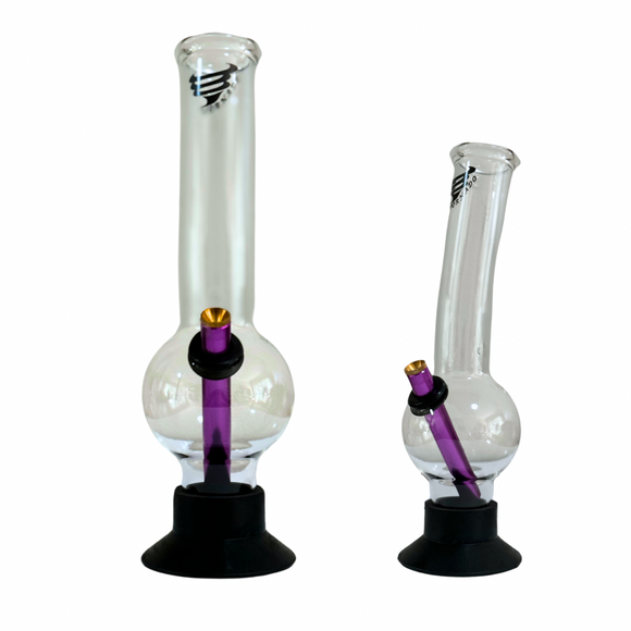 Large Tornado Notorious Glass Waterpipe – 30cm - Sydney Vape Supply