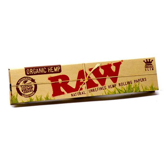 Raw Organic Hemp Rolling Papers – King Size Slim - Sydney Vape Supply